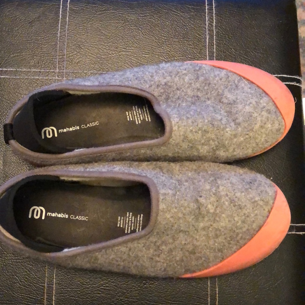 Mahabis Classic Indoor/Outdoor Wool Slipper